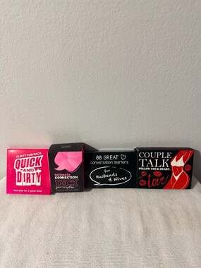 Set of 5 Assorted Couples and Adult Card Games